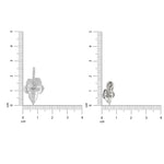 Load image into Gallery viewer, Silver Earring, Pendant, and Chain Ensemble