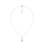 Load image into Gallery viewer, Silver Flower Pendant Necklace