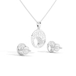 Load image into Gallery viewer, 925 Silver Pendant & Earring Set for Women