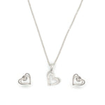 Load image into Gallery viewer, Luxury 925 Sterling Silver Chain Pendant with Matching Earrings - Perfect Gift
