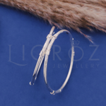 Load image into Gallery viewer, LIGROZ 925 Sterling Silver Adjustable Baby Bangles (Pair) | Minimal Classic Design