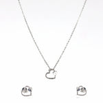 Load image into Gallery viewer, 925 Silver Pendant & Earring Set for Women