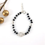 Load image into Gallery viewer, 925 Silver Kids Bracelet – Swastik Charm (Single)