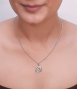 Load image into Gallery viewer, Stunning Women's 925 Sterling Silver Necklace and Earring Set - Classic & Stylish