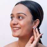 Load image into Gallery viewer, Elegant 925 Silver Pendant and Earrings