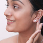 Load image into Gallery viewer, Beautifully Crafted 925 Sterling Silver Necklace with Earrings - Perfect for Special Occasions