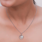 Load image into Gallery viewer, Sophisticated 925 Sterling Silver Necklace & Earring Set for Women - Pendant & Studs
