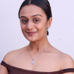 Load image into Gallery viewer, 925 Silver Pendant & Earrings Set