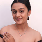 Load image into Gallery viewer, 925 Sterling Silver Women's Pendant Necklace - Sleek & Fashionable Design