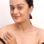 Load image into Gallery viewer, 925 Silver Pendant & Earring Set for Women