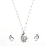 Load image into Gallery viewer, Elegant 925 Silver Pendant and Earrings