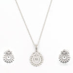 Load image into Gallery viewer, 925 Silver Pendant & Earrings Set