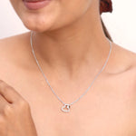 Load image into Gallery viewer, 925 Silver Pendant & Earring Set for Women