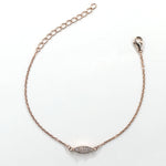 Load image into Gallery viewer, Adjustable Rose Gold Bracelet for Women – Minimalist Design