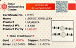 Load image into Gallery viewer, 925 Silver Kids Bracelet with Swastik Charm & Black Beads (Adjustable)