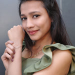 Load image into Gallery viewer, Elegant Heart Shape Women’s Bracelet – Rose Gold Plated | 925 Silver