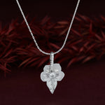 Load image into Gallery viewer, Silver Modern Pendant