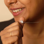 Load image into Gallery viewer, Stunning 925 Sterling Silver Pendant Necklace for Women - Feminine Elegance