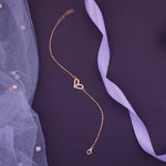 Load image into Gallery viewer, Elegant Heart Shape Women’s Bracelet – Rose Gold Plated | 925 Silver
