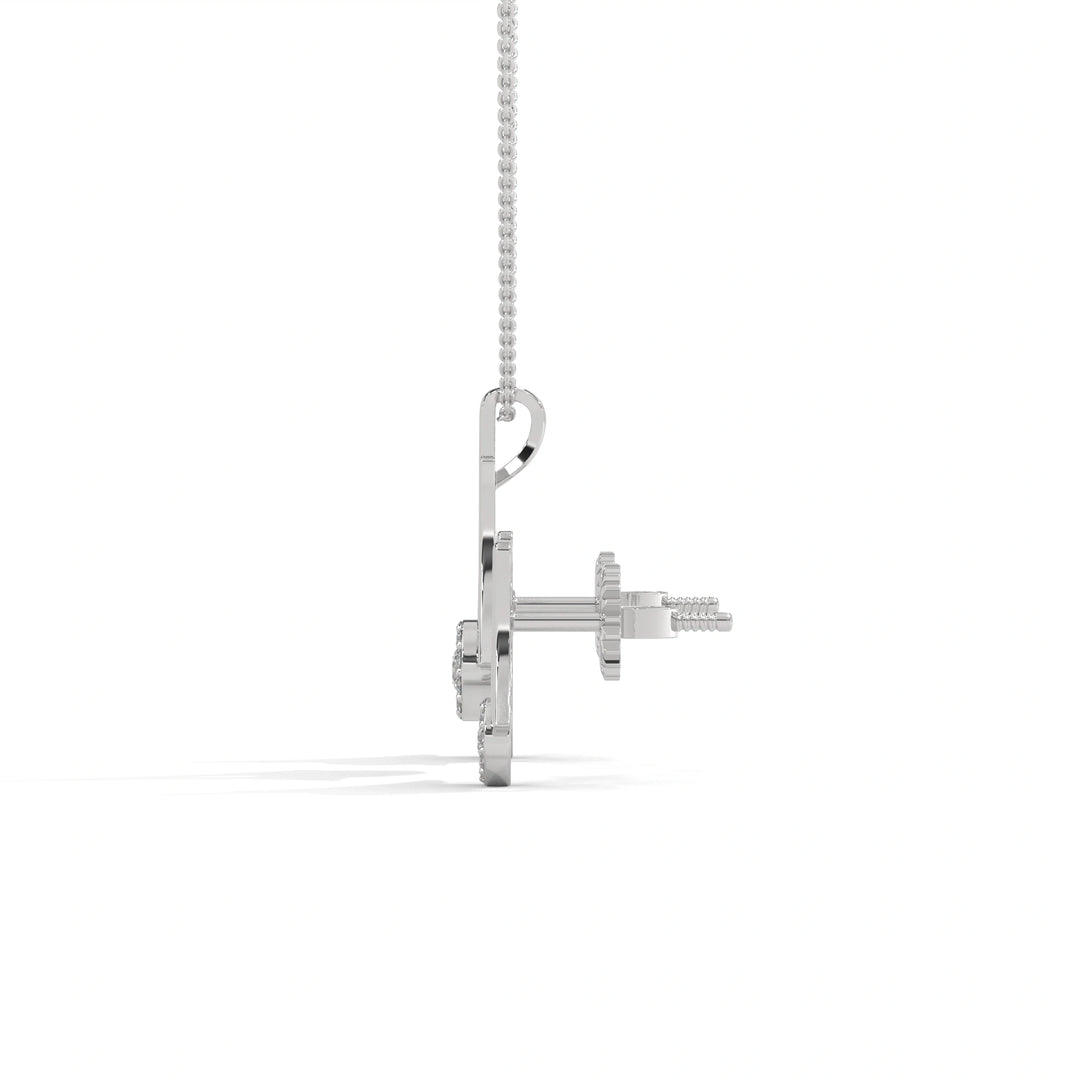 925 Sterling Silver Pendant Necklace & Earring Set for Women - Elegant & Timeless
