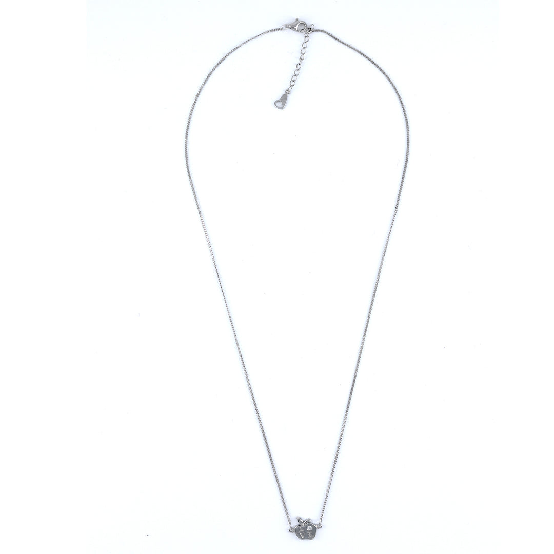 Stunning 925 Sterling Silver Pendant Necklace for Women - Feminine Elegance