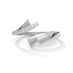 Load image into Gallery viewer, Silver Unique Diamond Ring
