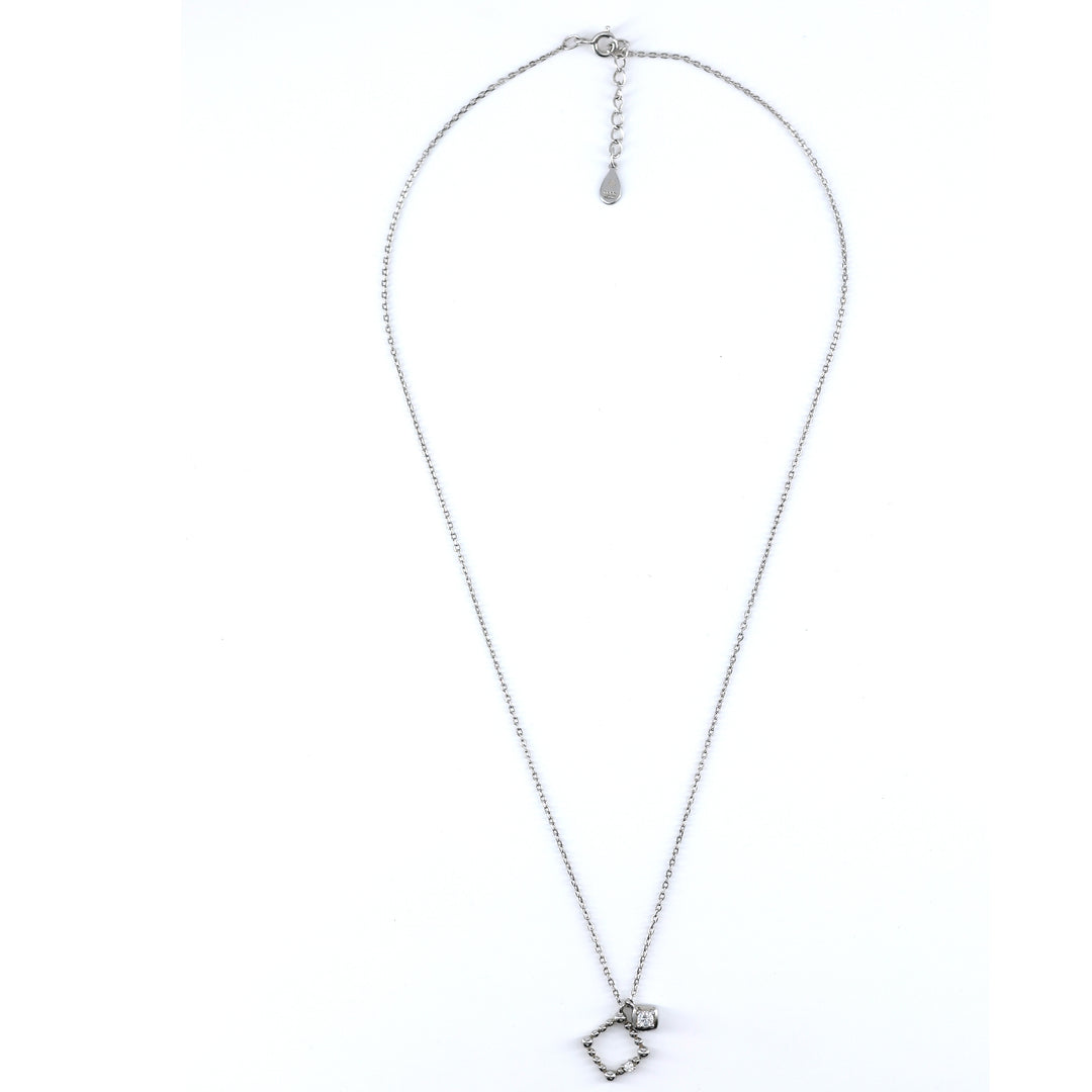 Elegant 925 Sterling Silver Pendant Necklace for Women