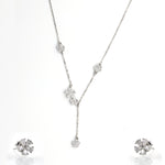 Load image into Gallery viewer, Exquisite 925 Sterling Silver Pendant Necklace &amp; Earring Set - Complete Jewelry Collection
