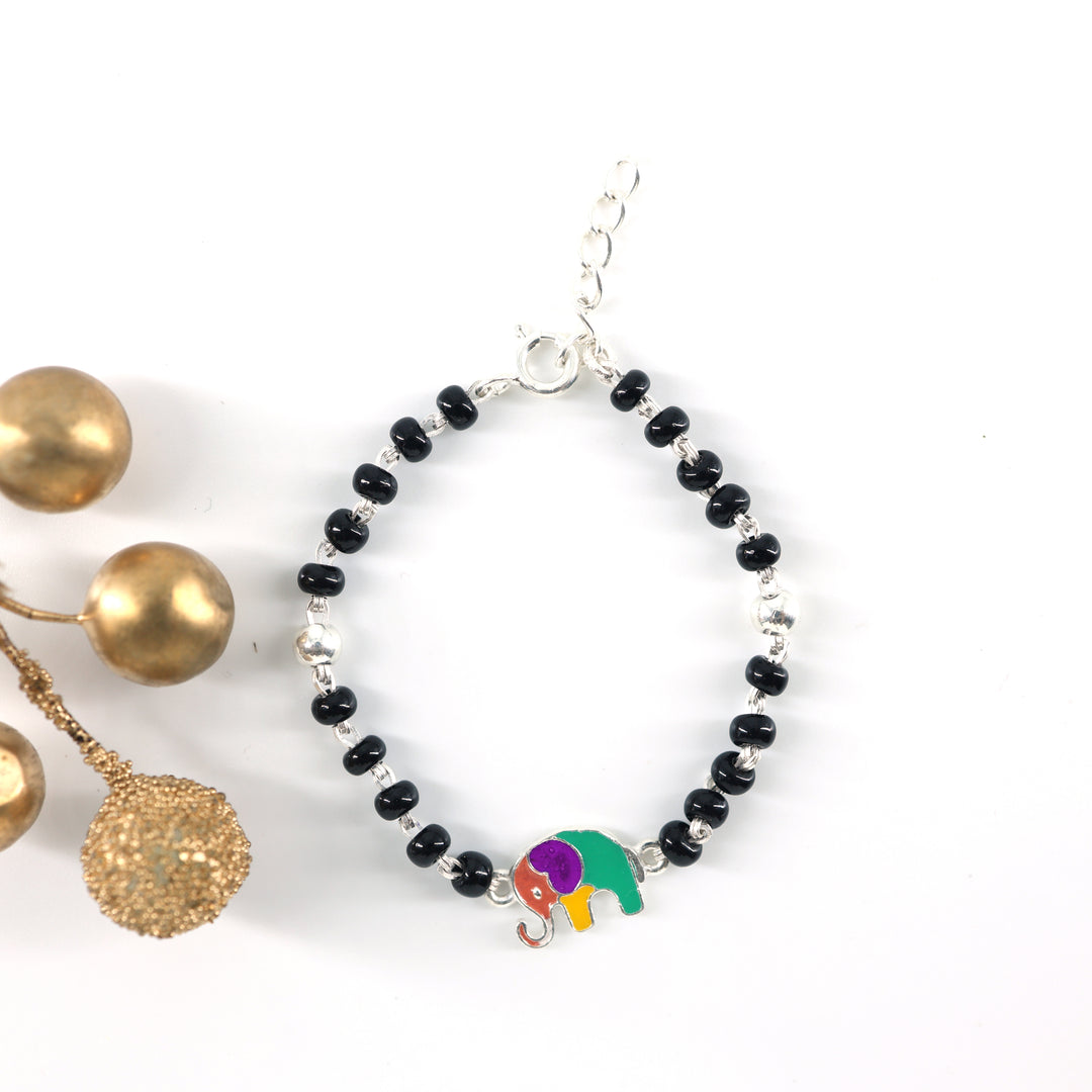 925 Silver Kids Bracelet – Elephant Charm (Single)