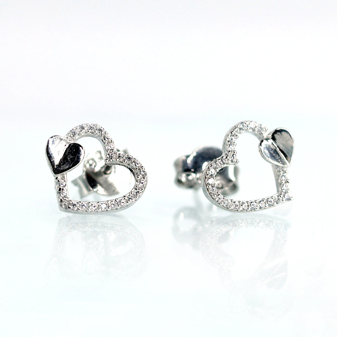 925 Silver Pendant & Earring Set for Women