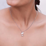 Load image into Gallery viewer, Women’s 925 Silver Jewelry Set - Pendant &amp; Earrings
