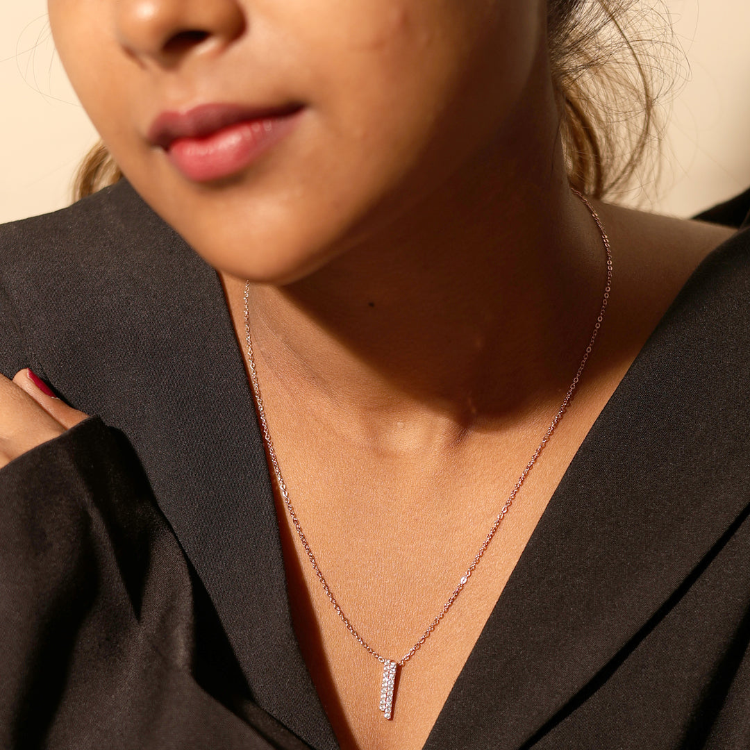 Beautiful Women's 925 Sterling Silver Chain Pendant - Minimalist & Elegant