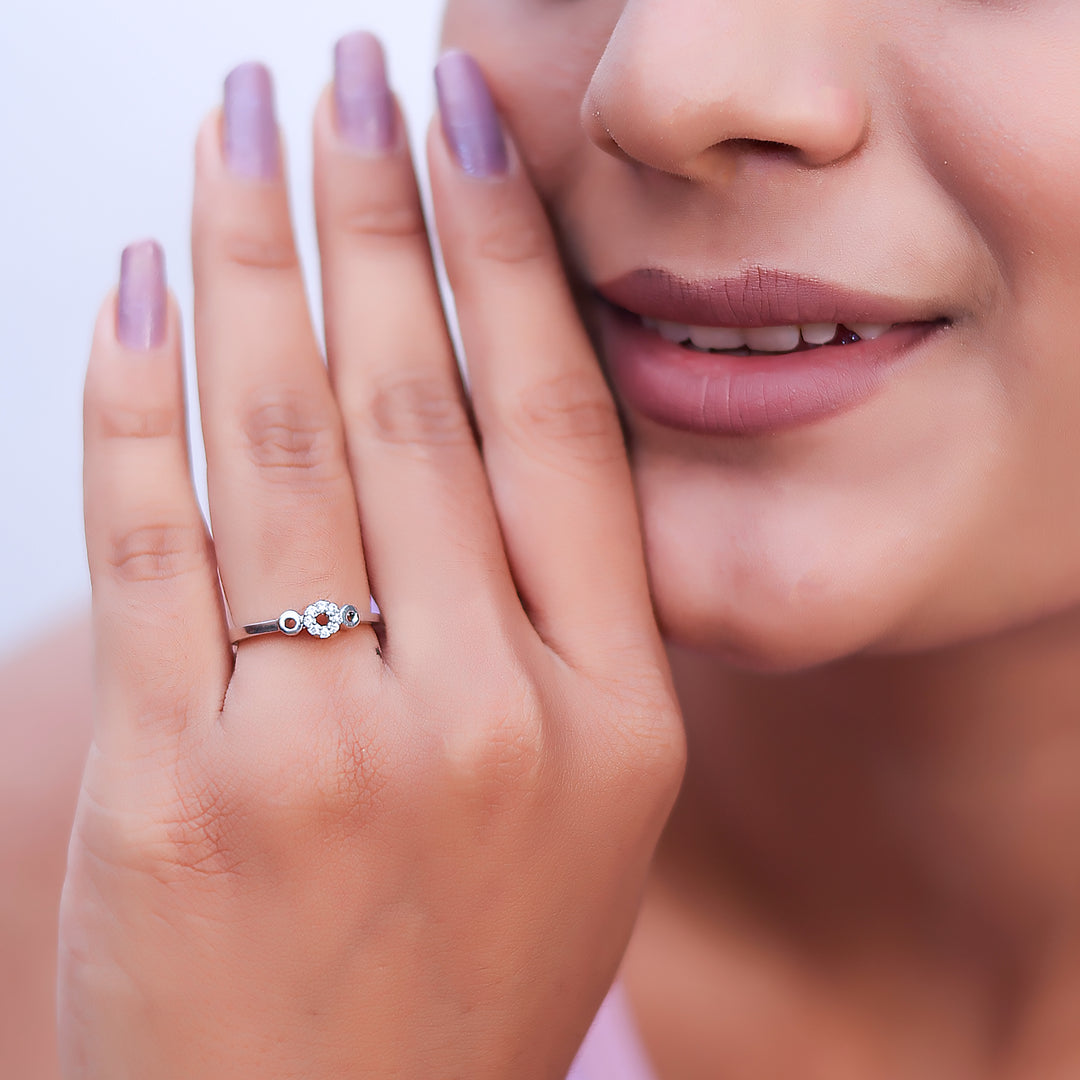 Elegant 925 Silver Ring