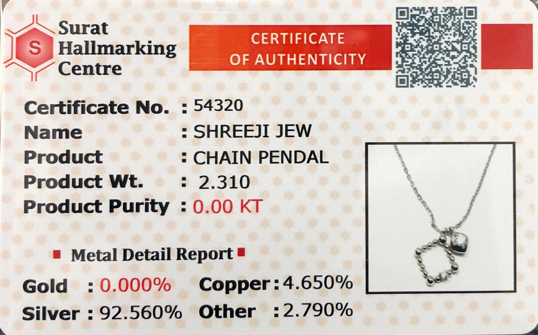 Elegant 925 Sterling Silver Pendant Necklace for Women