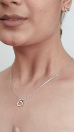 Load and play video in Gallery viewer, 925 Silver Pendant &amp; Earring Set for Women
